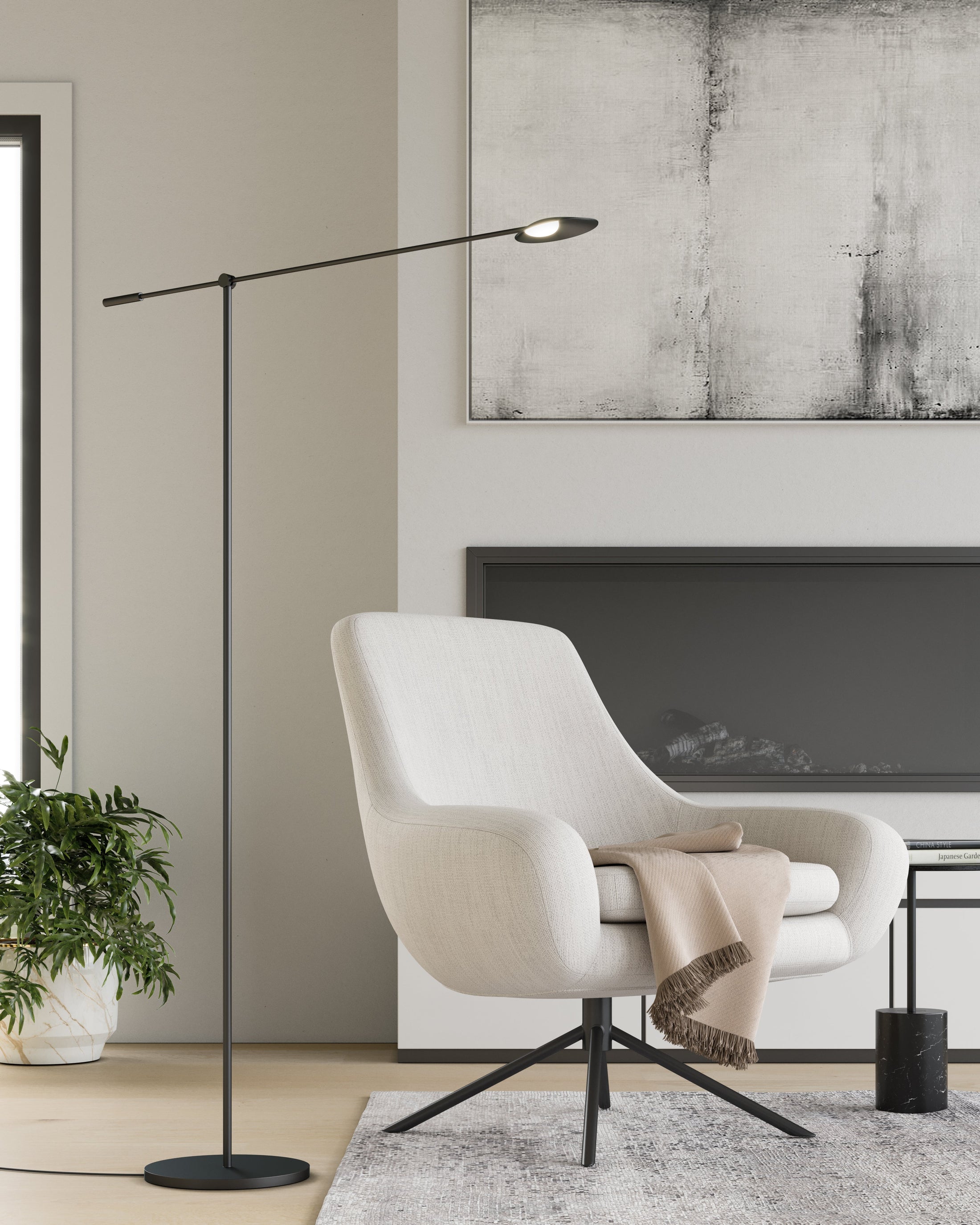 Rotaire LED Floor Lamp
