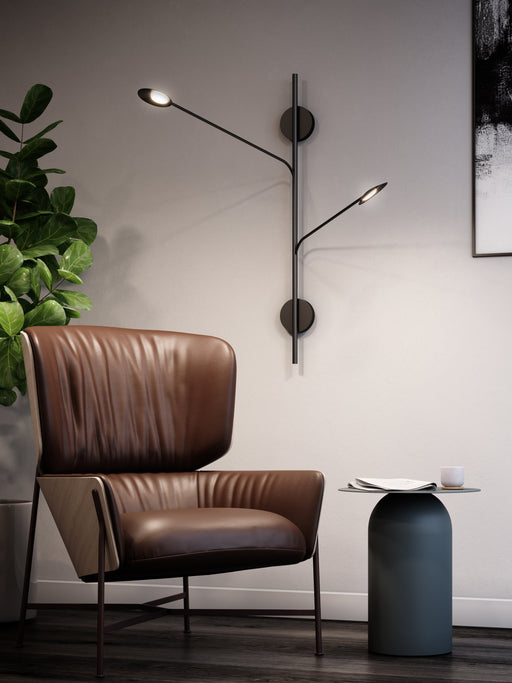 Rotaire Double LED Wall Sconce by Kuzco Lighting