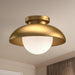 Rubio Semi Flush Mount by Alora Lighting