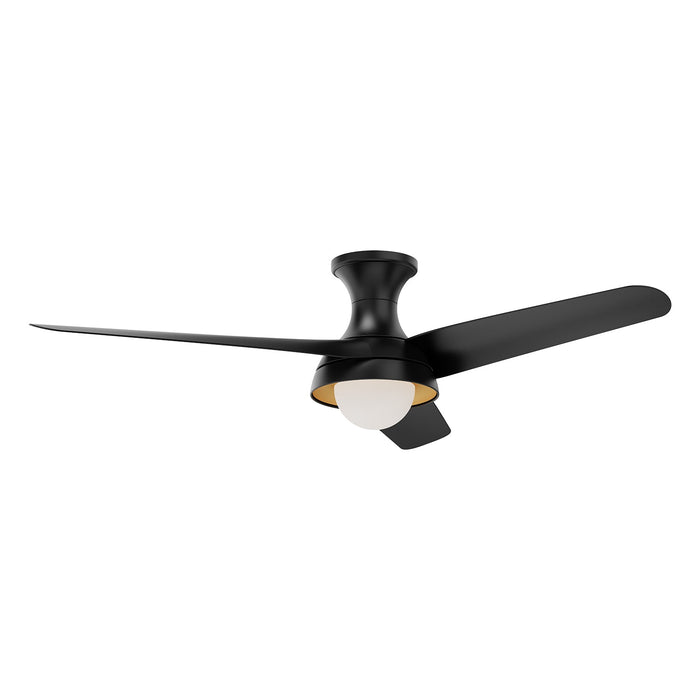 Rubio-H 54-in Matte Black LED Fan by Alora Lighting | HF522054MB | Alora Lighting