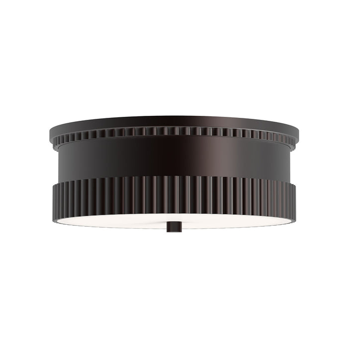 Rue 14-in Warm Bronze 3 Lights Flush Mount by Alora Lighting | FM416114WB | Alora Lighting