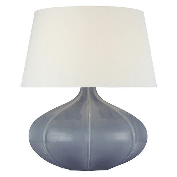 Rana Wide Table Lamp Blue