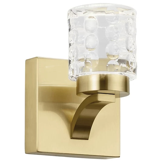 Rene LED Wall Sconce - Champagne Gold