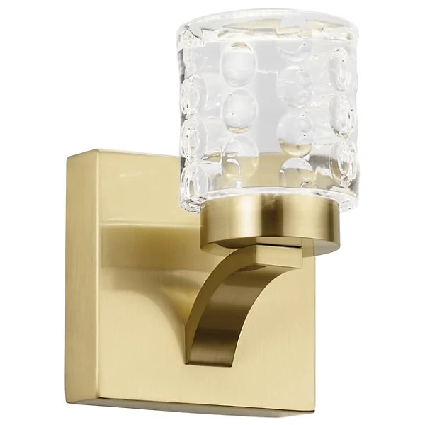 Rene LED Wall Sconce - Champagne Gold