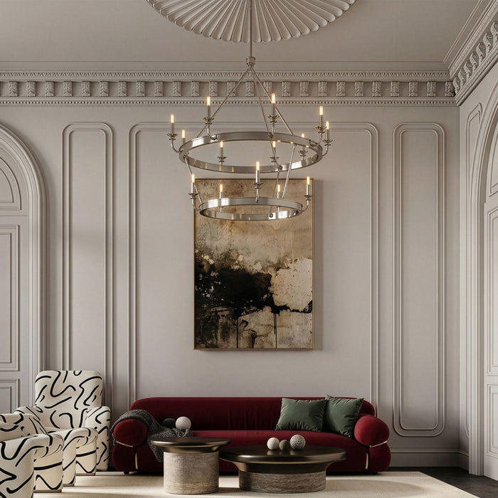 William 2-Tier Chandelier