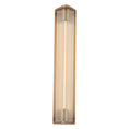 Load image into Gallery viewer, Sabre 23-in Ribbed Glass/Vintage Brass LED Wall/Vanity by Alora Lighting | WV339123VBCR | Alora Lighting
