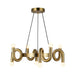 Sadie 23-in Brushed Gold Socket Chandelier by Alora Lighting | CH420823BG | Alora Lighting