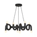 Sadie 23-in Matte Black Socket Chandelier by Alora Lighting | CH420823MB | Alora Lighting
