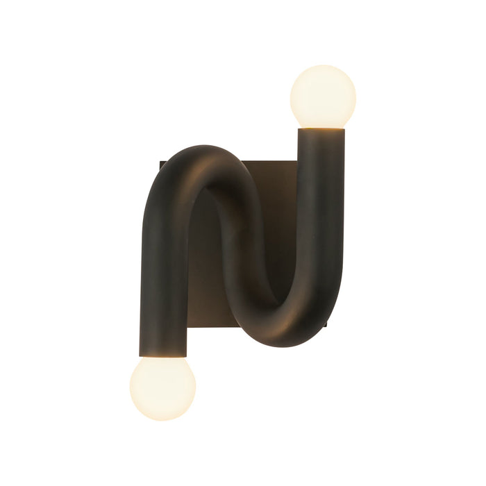 Sadie 6-in Matte Black Socket Wall Vanity by Alora Lighting | WV420206MB | Alora Lighting