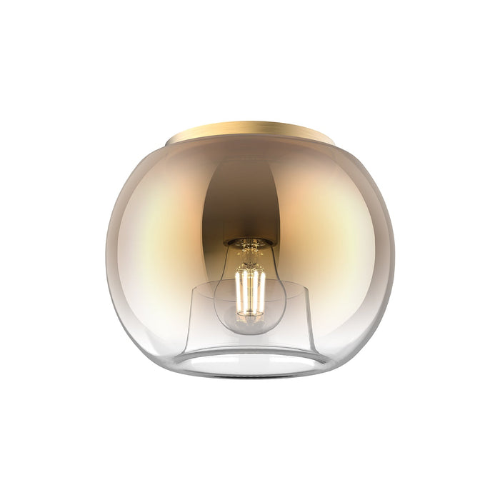 Samar Flush Mount in Brushed Gold/Copper Finish | Kuzco Lighting