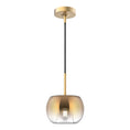 Load image into Gallery viewer, Samar Pendant in Brushed Gold/Copper Finish | Kuzco Lighting
