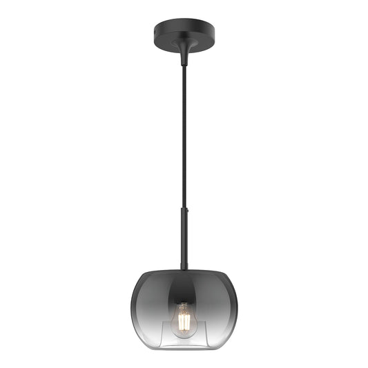 Samar Pendant in Black/Smoked Finish | Kuzco Lighting