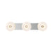 Samar Bath Vanity in Chrome/Opal Glass Finish | Kuzco Lighting