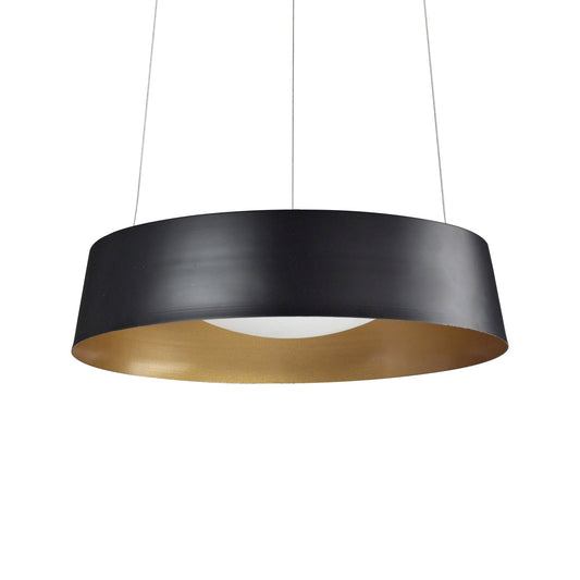Sampson LED Pendant in Black Finish | Kuzco Lighting