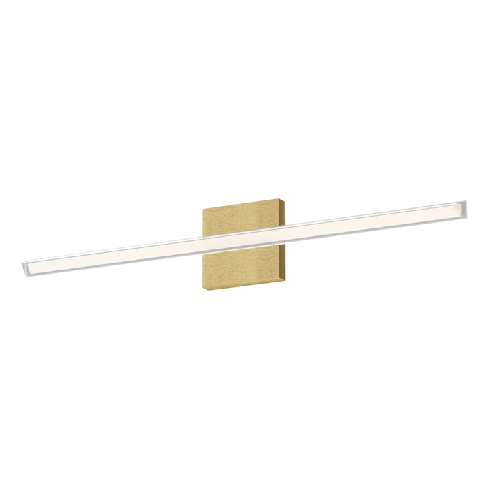 Saphir LED Vanity in Brushed Gold Finish | Kuzco Lighting
