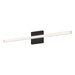 Saphir LED Vanity in Black Finish | Kuzco Lighting