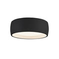 Load image into Gallery viewer, Savile LED Flush Mount in Black Finish | Kuzco Lighting
