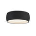 Savile LED Flush Mount in Black Finish | Kuzco Lighting