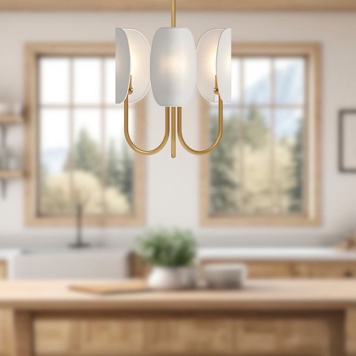 Seno Chandelier by Alora Lighting