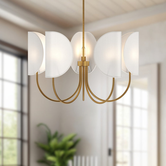 Seno Chandelier by Alora Lighting