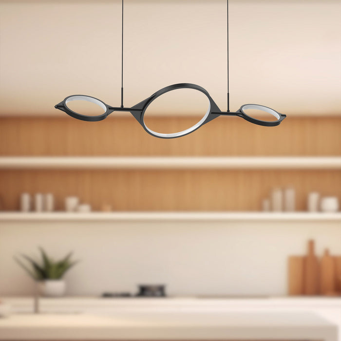 Serif LED Linear Suspension by Kuzco Lighting