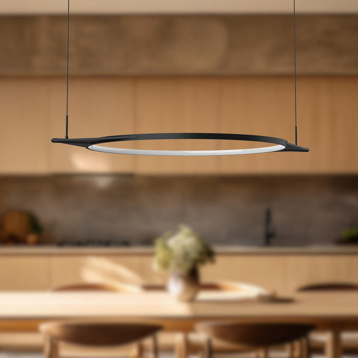 Serif Large LED Linear Suspension by Kuzco Lighting