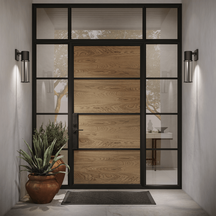 Union Medium LED Outdoor Wall Lantern by Visual Comfort Studio