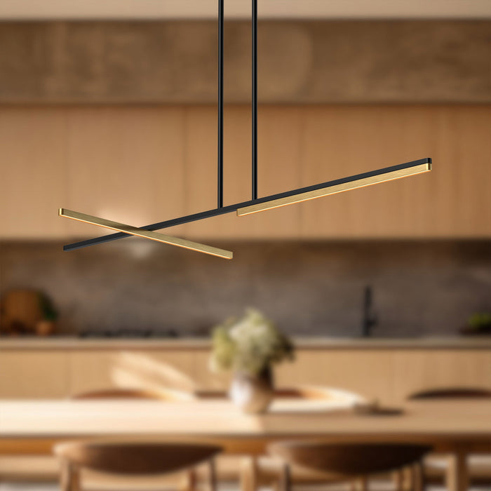 Shift LED Linear Pendant by Kuzco Lighting