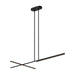 Shift LED Linear Pendant in Black Finish | Kuzco Lighting