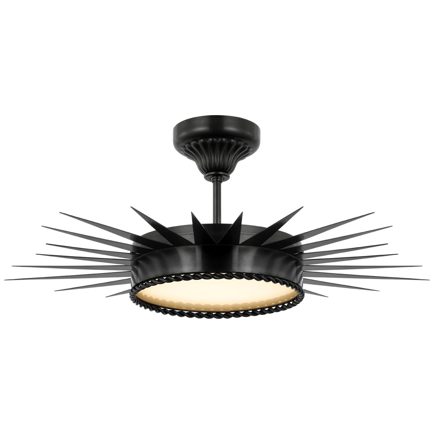 Soleil 28" Semi-Flush Mount