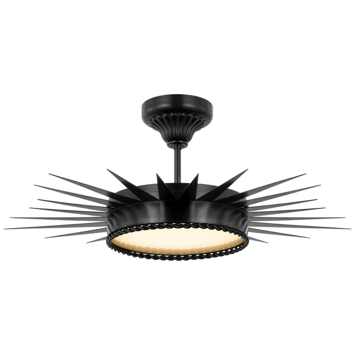 Soleil 28" Semi-Flush Mount by Visual Comfort Signature