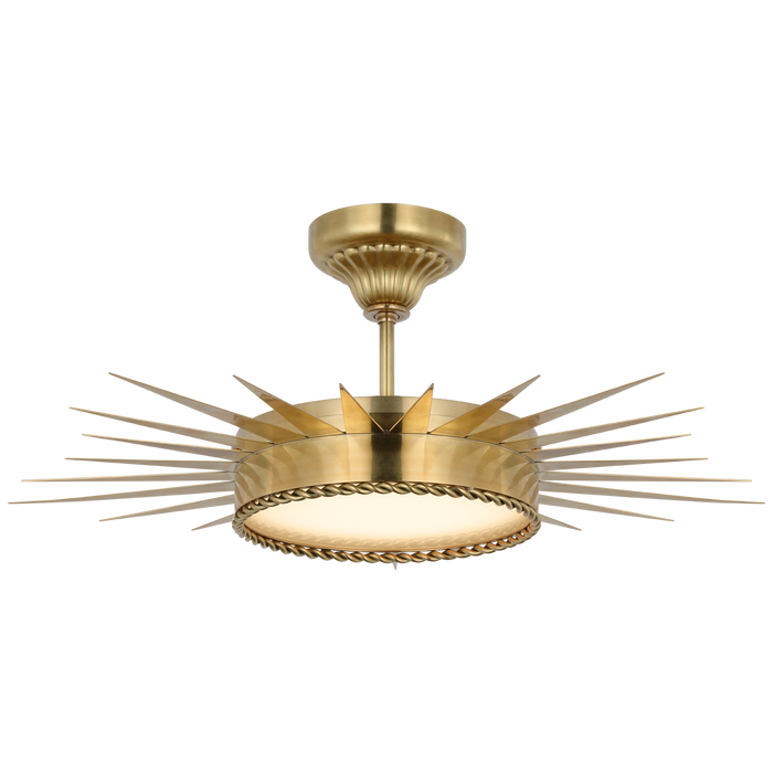 Soleil 28" Semi-Flush Mount by Visual Comfort Signature