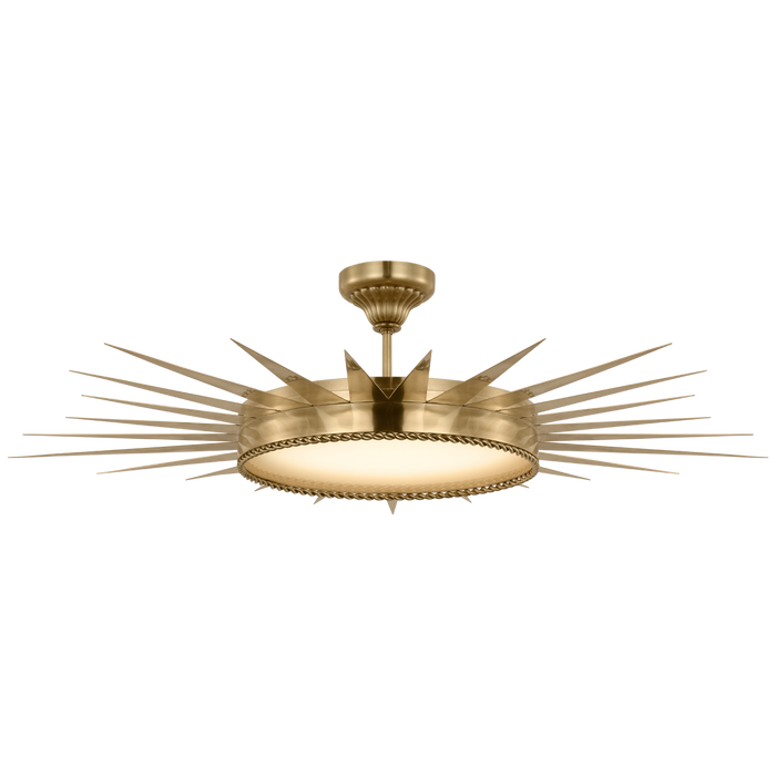 Soleil 45" Semi-Flush Mount by Visual Comfort Signature