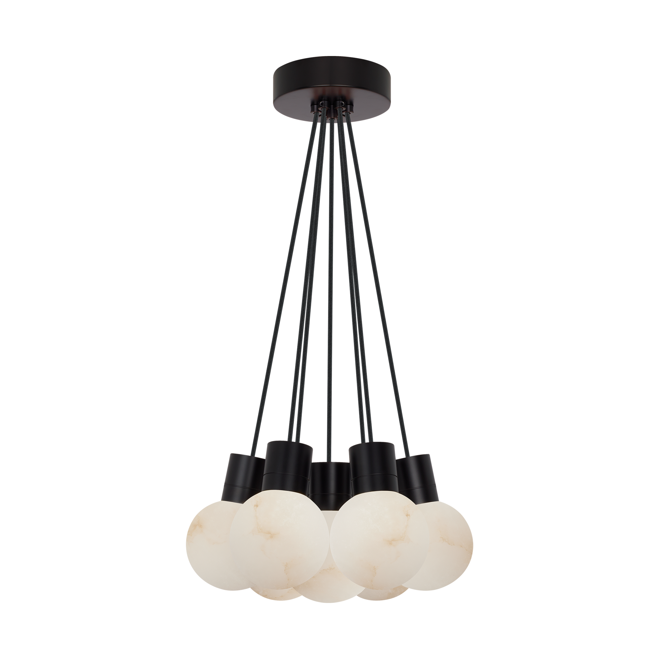 Mina Alabaster 7-Light Chandelier