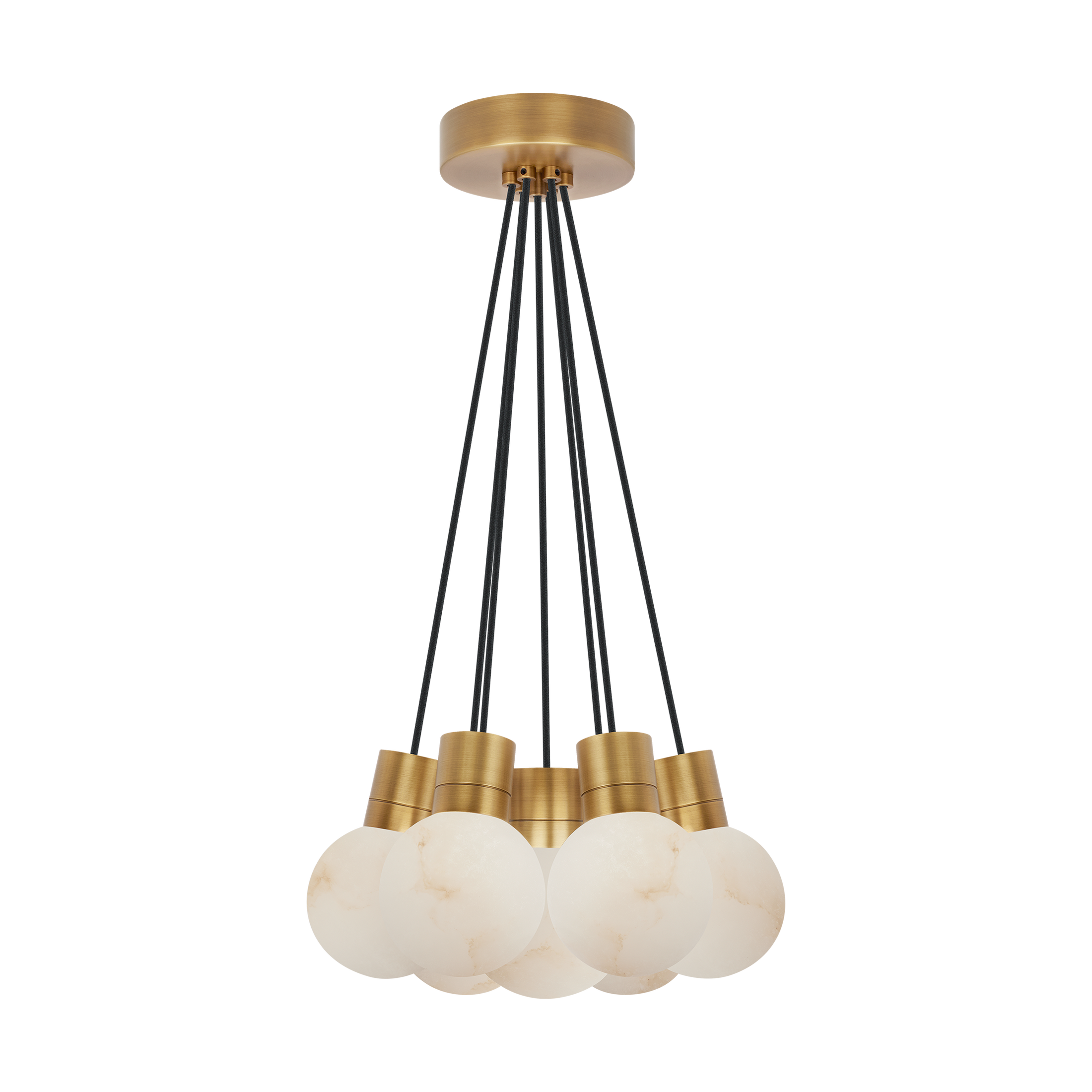 Mina Alabaster 7-Light Chandelier