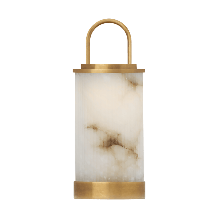 Tawa Alabaster Accent Rechargeable Table Lamp by Visual Comfort Modern