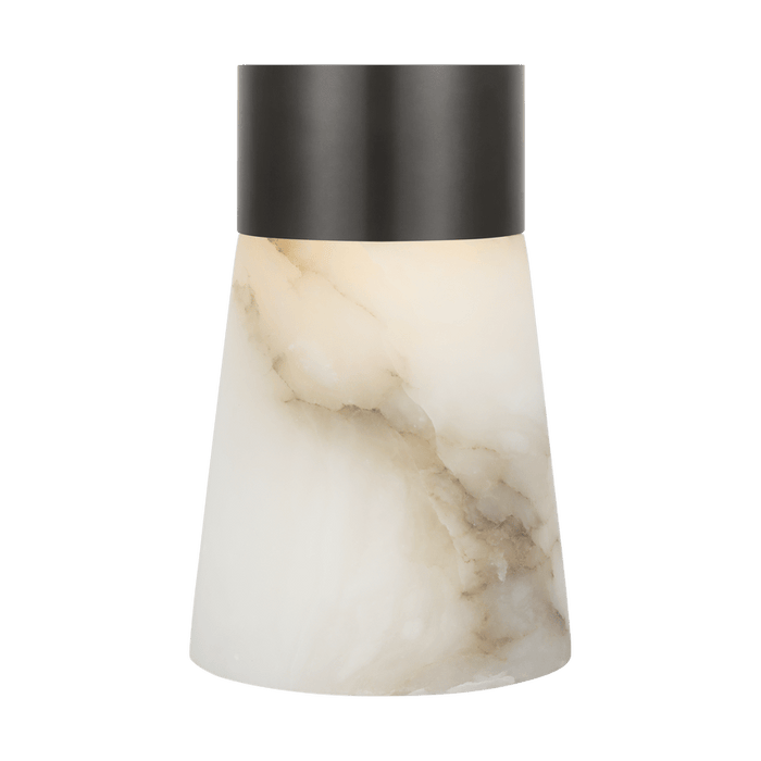 Caspe Alabaster Rechargeable Table Lamp by Visual Comfort Modern