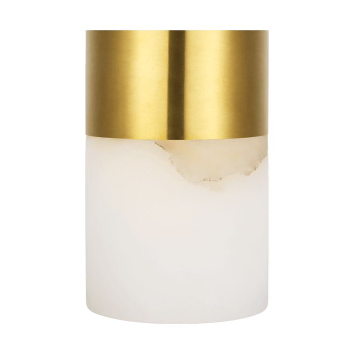 Caspe Alabaster Rechargeable Table Lamp by Visual Comfort Modern