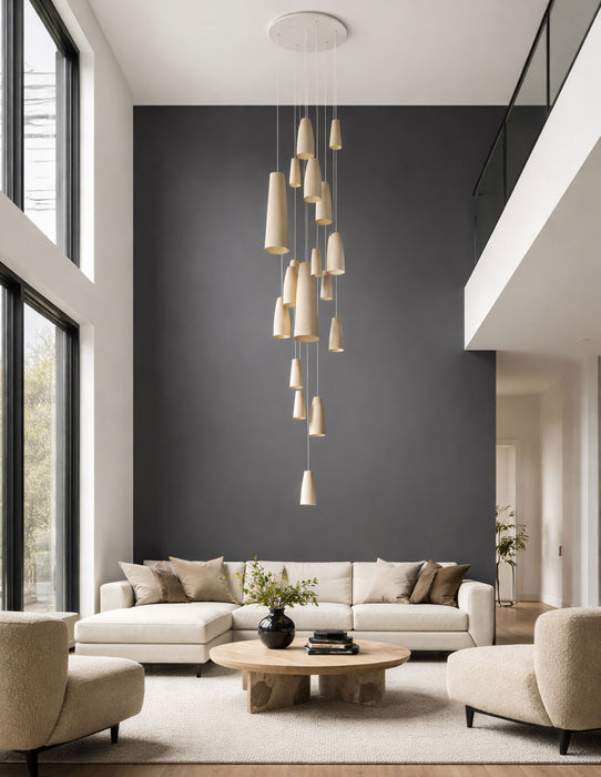 Stream Cascade Multi-Light Pendant