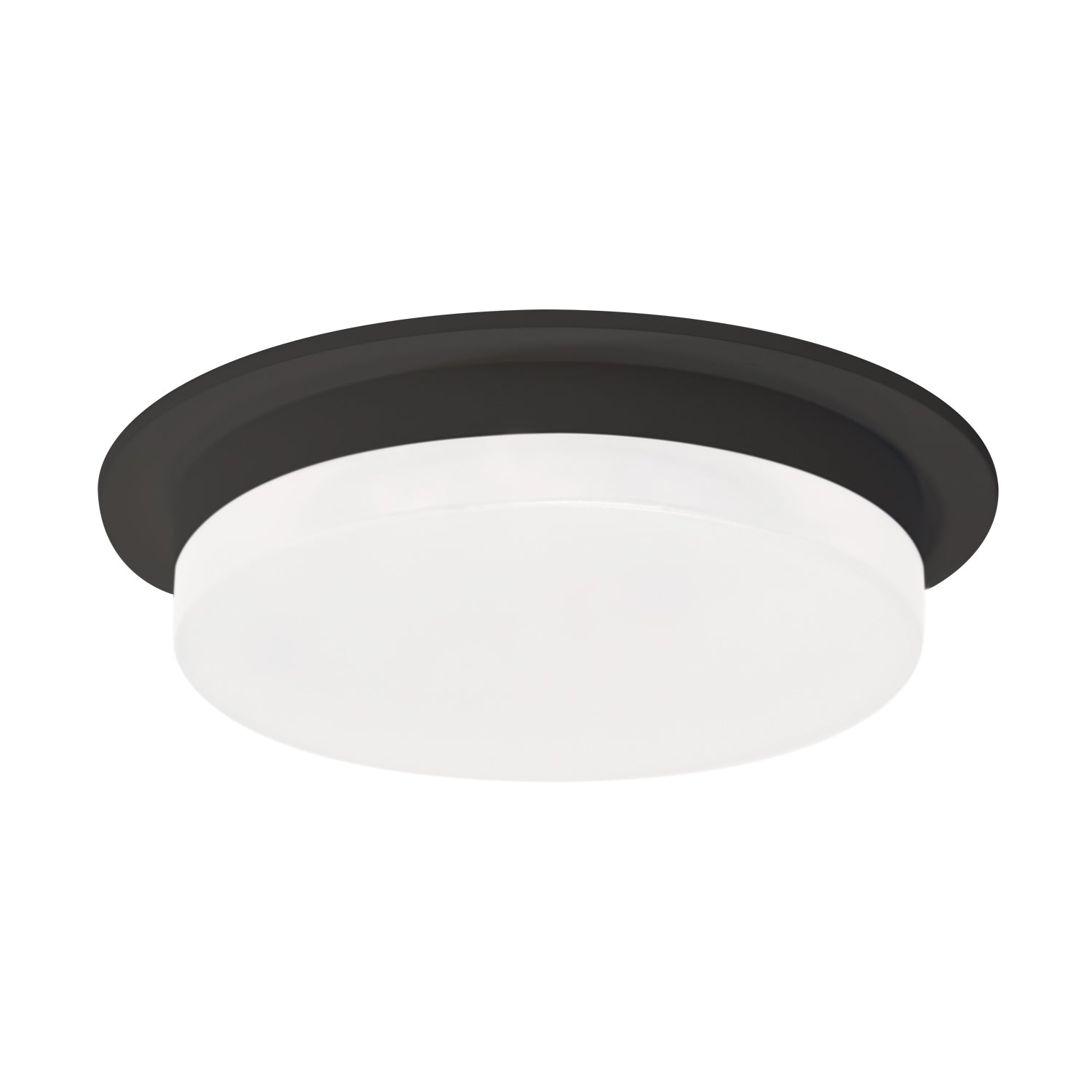 Stockton LED Flush Mount in Black Finish | Kuzco Lighting