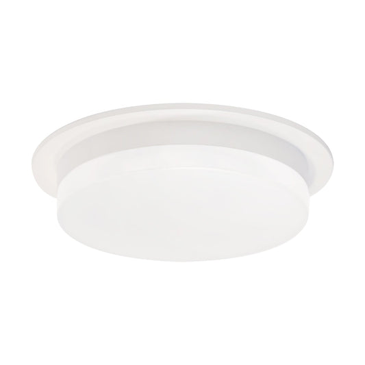 Stockton LED Flush Mount in White Finish | Kuzco Lighting