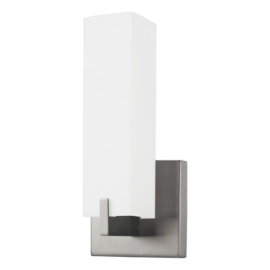 Stratford LED Wall Sconce in Brushed Nickel Finish | Kuzco Lighting