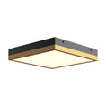Load image into Gallery viewer, Sydney 11-in Aged Gold/Matte Black LED Flush Mount by Alora Lighting | FM553211AGMB | Alora Lighting
