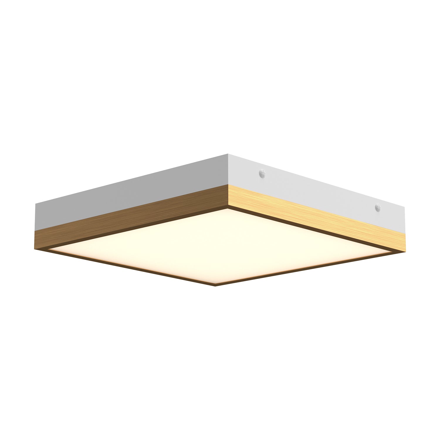 Sydney 11-in Aged Gold/White LED Flush Mount by Alora Lighting | FM553211AGWH | Alora Lighting