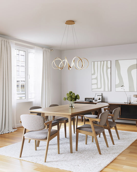 Synergy LED Chandelier by Kuzco Lighting