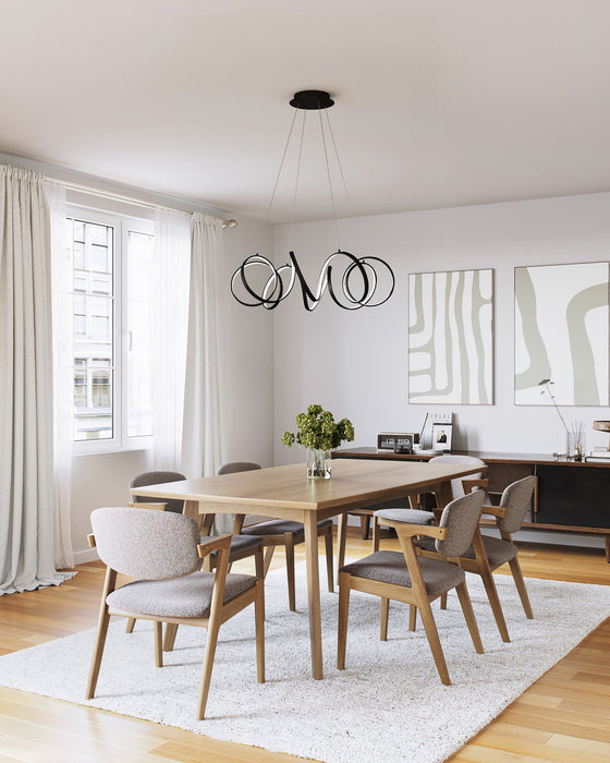 Synergy LED Chandelier by Kuzco Lighting