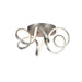 Synergy LED Flush Mount in Antique Silver Finish | Kuzco Lighting