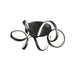 Synergy LED Flush Mount in Black Finish | Kuzco Lighting