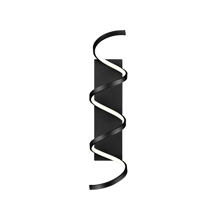 Synergy LED Wall Sconce in Black Finish | Kuzco Lighting