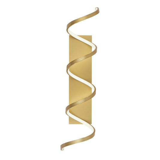 Synergy LED Wall Sconce in Antique Brass Finish | Kuzco Lighting